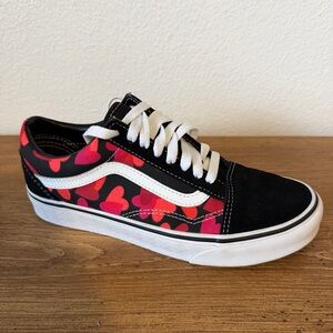 Vans Old Skool Valentine Hearts Women’s Size 8